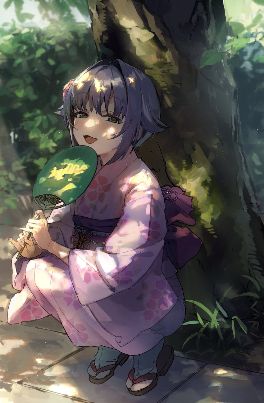 koshimizu sachiko (idolmaster and 1 more) drawn by asuna_(i_luv)