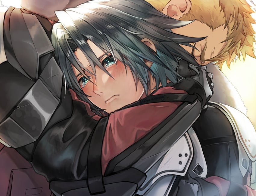 sephiroth and glenn lodbrok (final fantasy and 2 more) drawn by ryu_kisaragi
