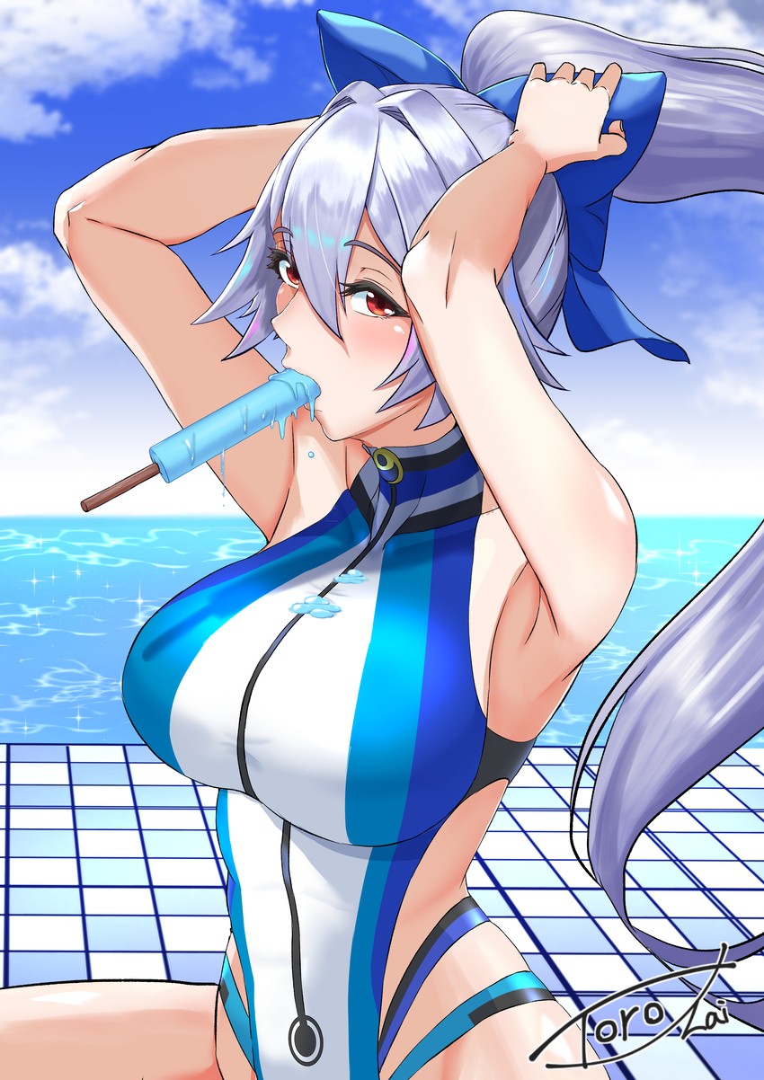 tomoe gozen (fate and 1 more) drawn by shinkai_toro