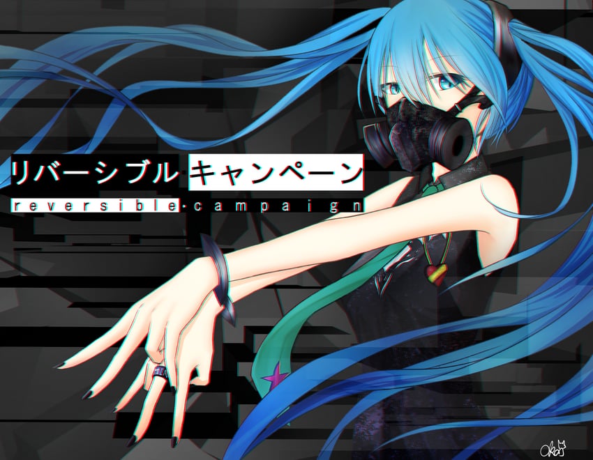 hatsune miku (vocaloid and 1 more) drawn by chro-kyi