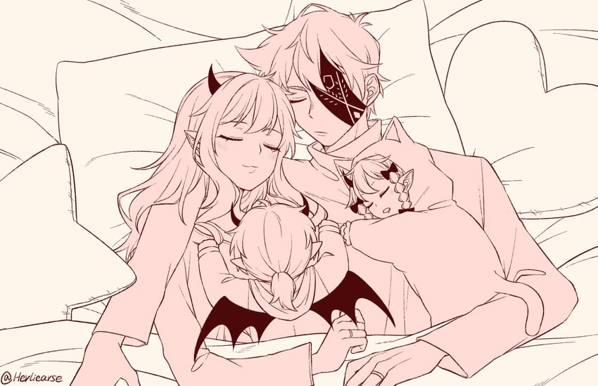 sarvente, ruvyzvat, selever, and rasazy (friday night funkin') drawn by herliearse