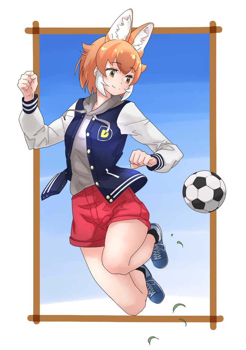 dhole (kemono friends and 1 more) drawn by tanabe_(fueisei)