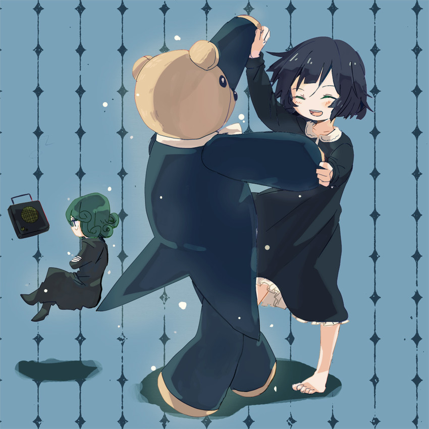tatsumaki and fubuki (one-punch man) drawn by una_(mazinger)
