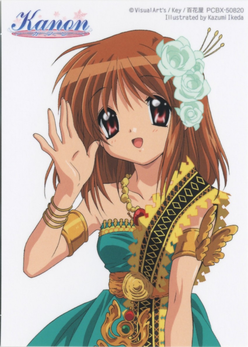 tsukimiya ayu (kanon and 1 more) drawn by ikeda_kazumi