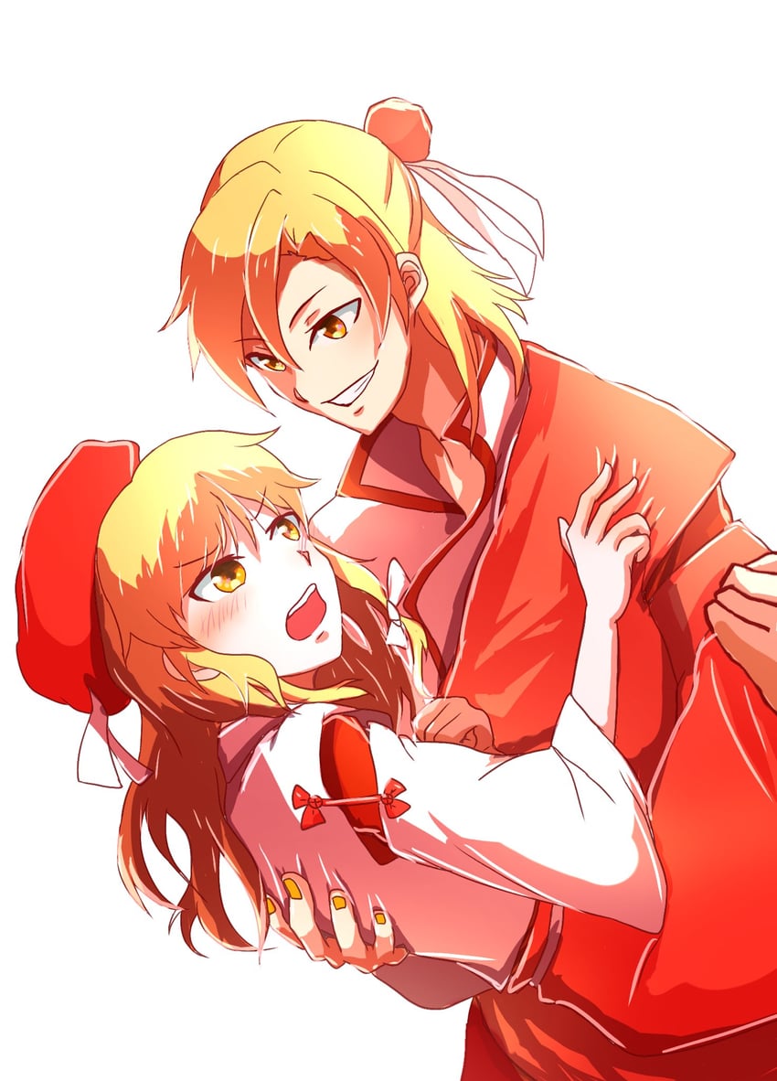 hourai girl (touhou and 1 more) drawn by rokki_hero