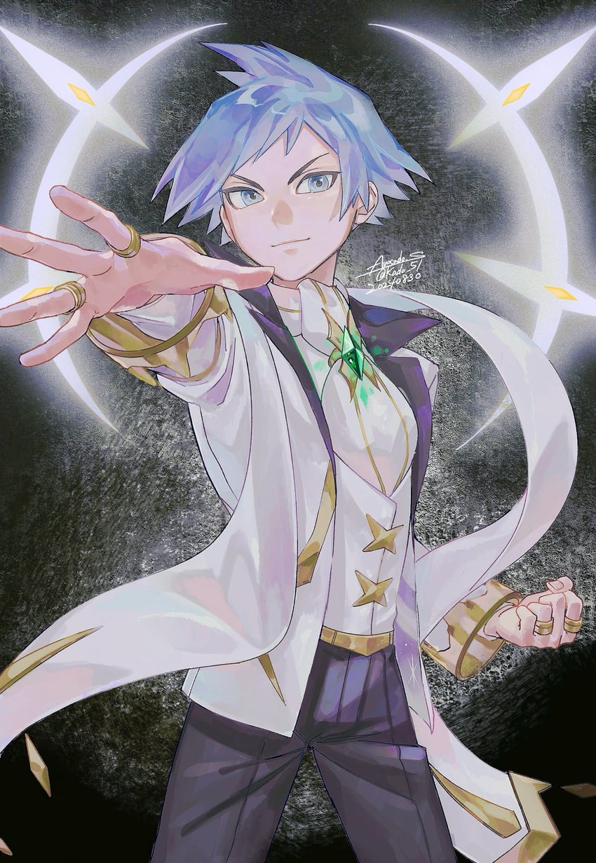 steven stone (pokemon and 1 more) drawn by kado_51