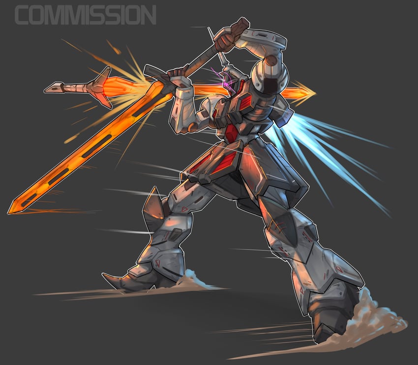 gyan and gyan kai (gundam and 1 more) drawn by jellen_squish