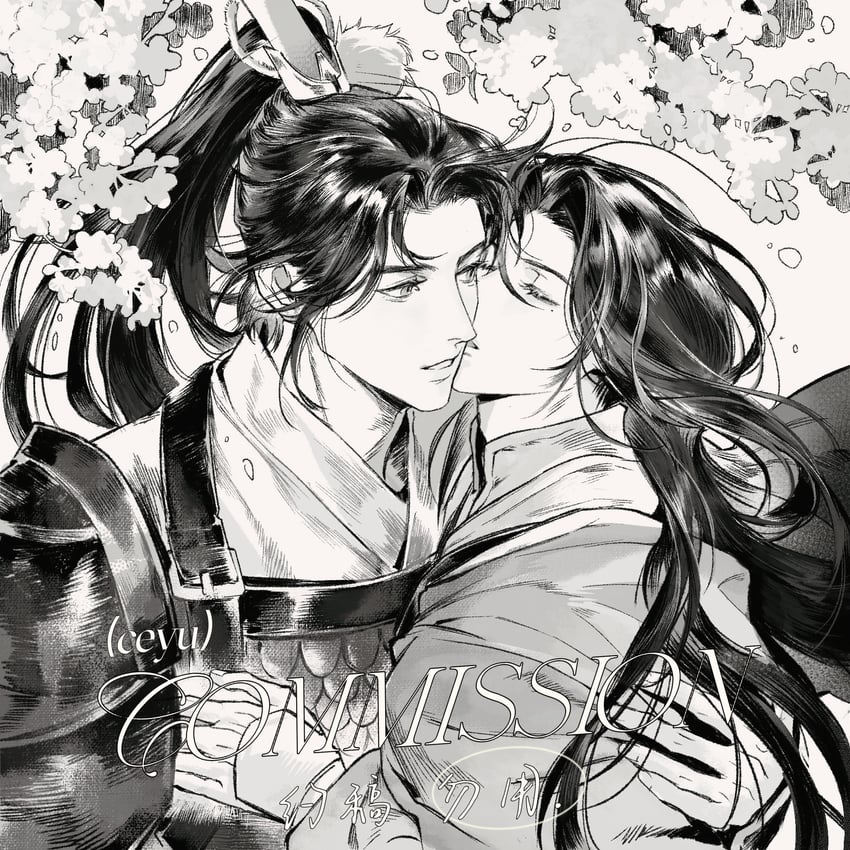 zhou yu and sun ce (wang chuan feng hua lu) drawn by han_he
