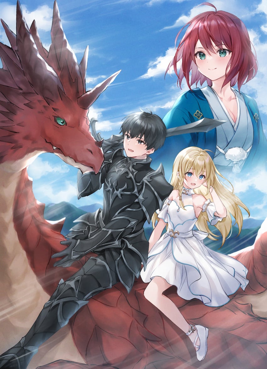 tensei ryuuki no eiyuutan ~shumi zenfuri no soubi to shokugyou desu ga isekai de densetsu no ryuukishi hajimemashita~ drawn by higeneko