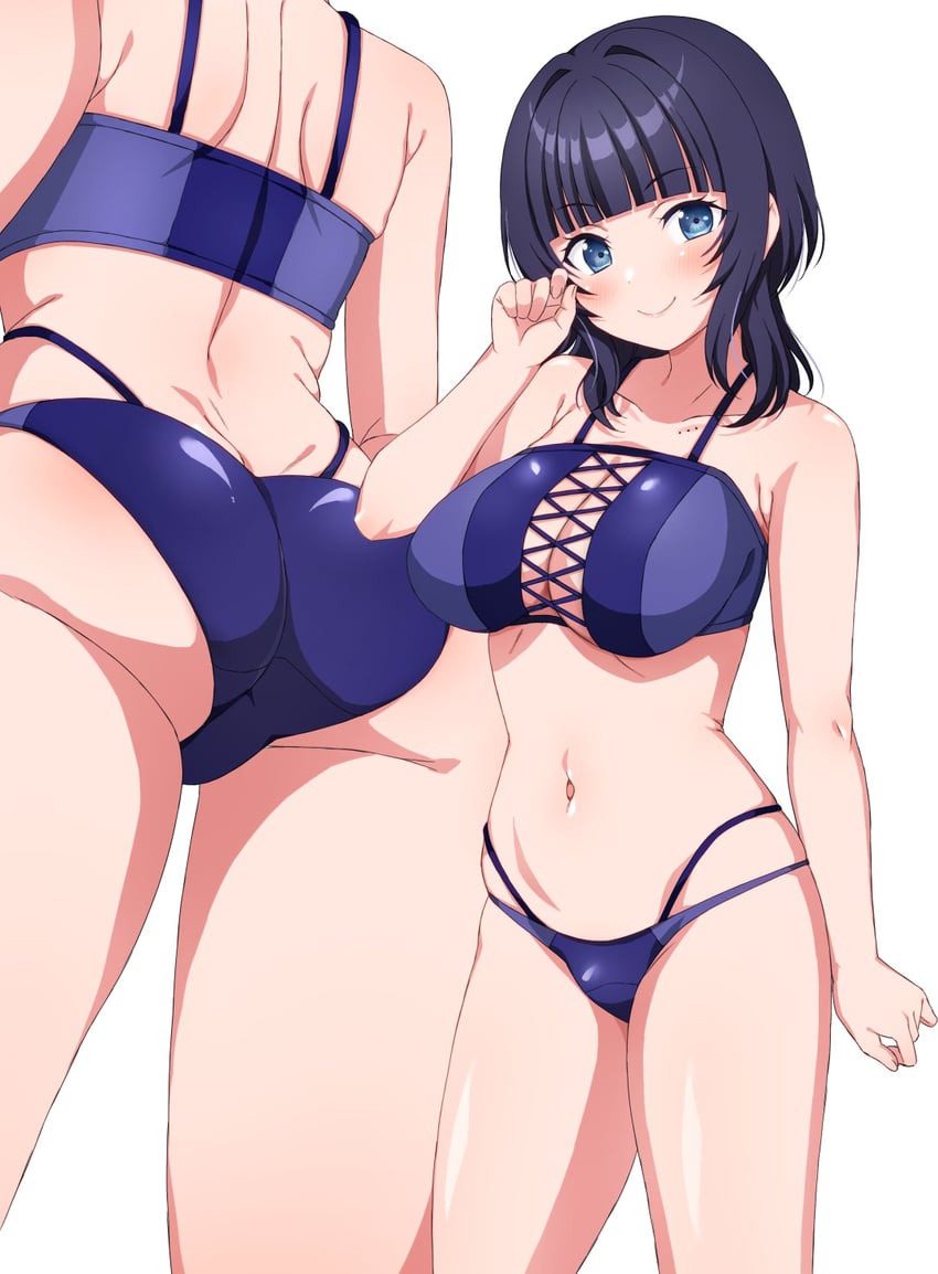 asaka karin (love live! and 1 more) drawn by yamada_taishi