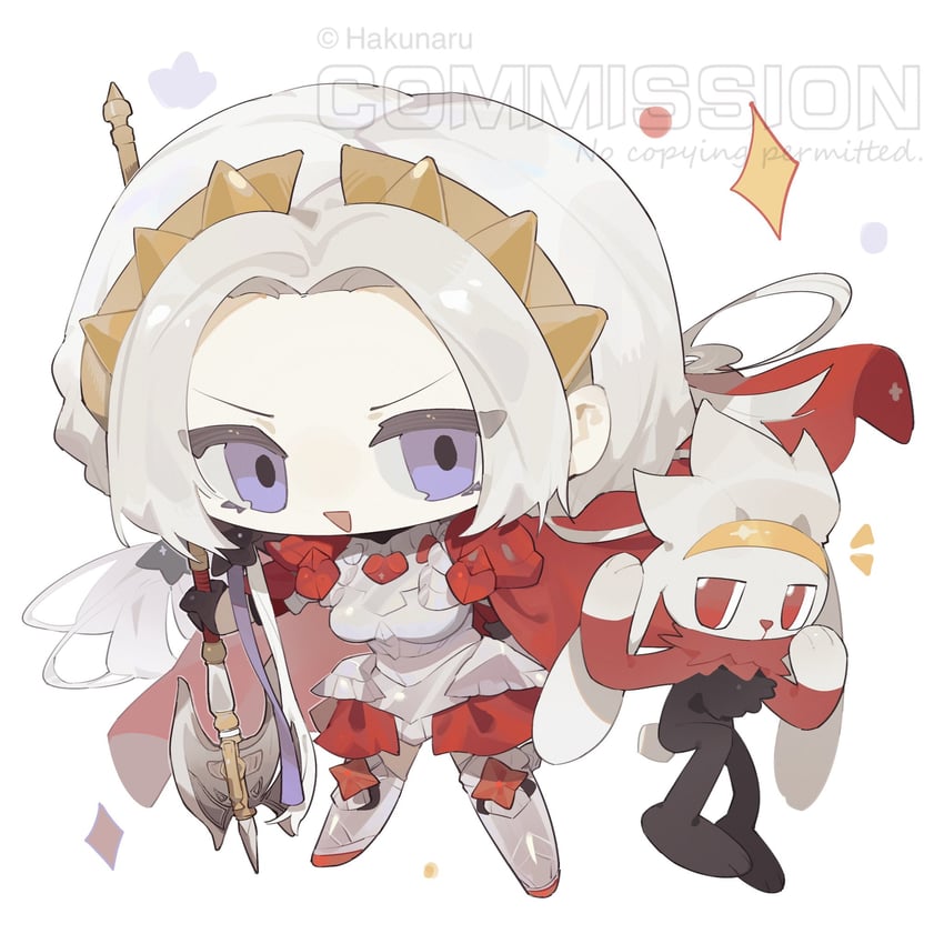 edelgard von hresvelg and raboot (pokemon and 2 more) drawn by hakunaru