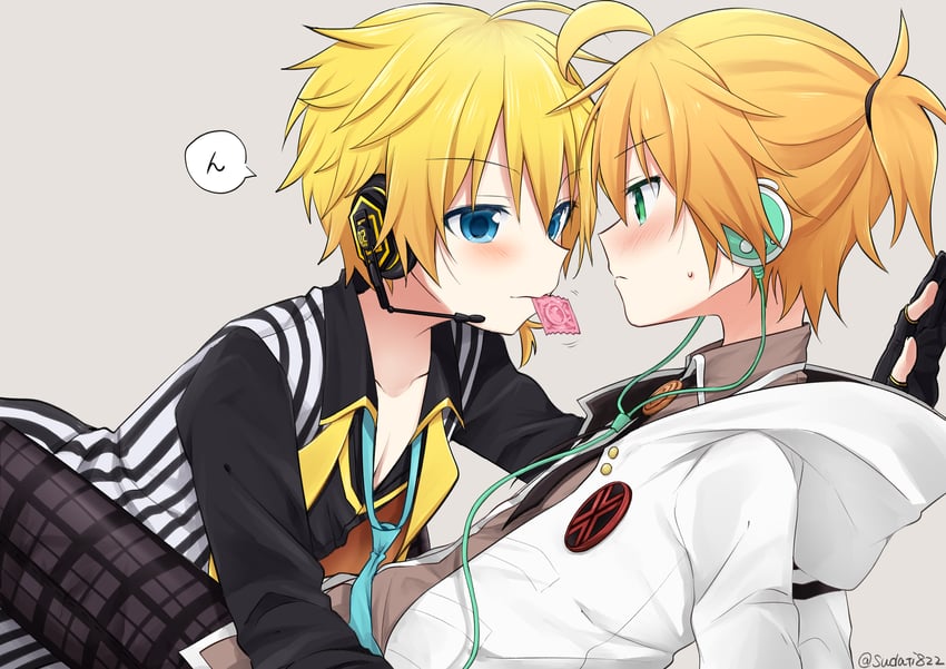 kagamine len (vocaloid and 1 more) drawn by sudachi_(calendar)
