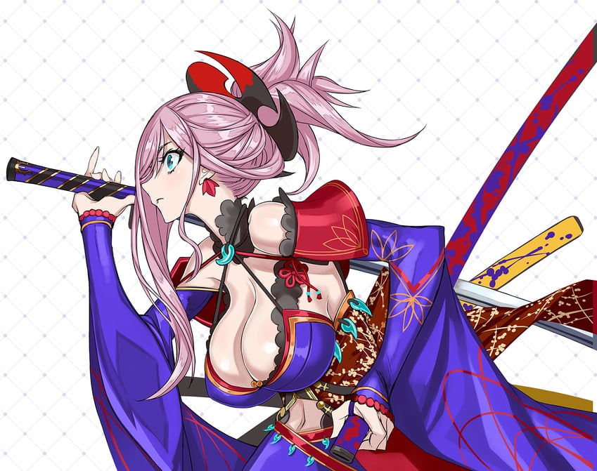 miyamoto musashi (fate and 1 more) drawn by honjou_raita