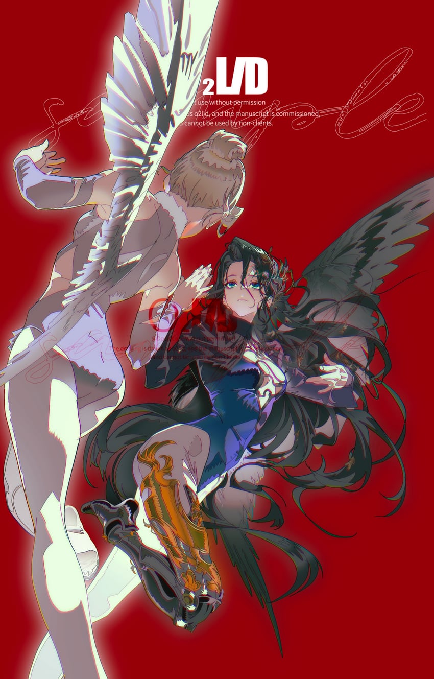 willow and caroline bartley (reverse:1999) drawn by yanghua_gaizi