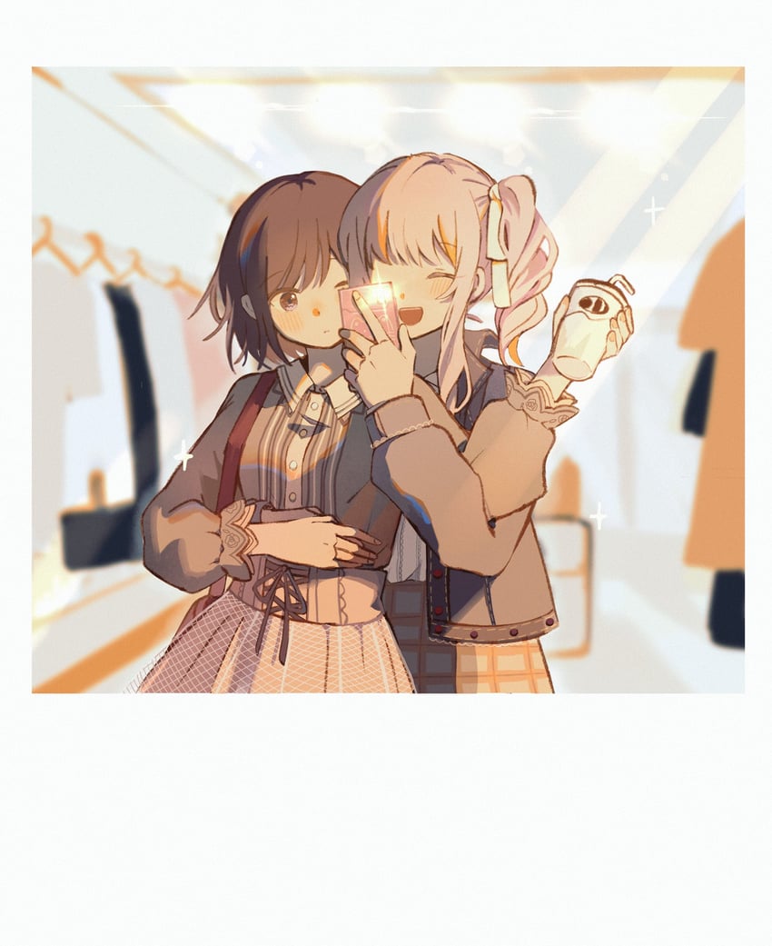 shinonome ena and akiyama mizuki (project sekai) drawn by kyline