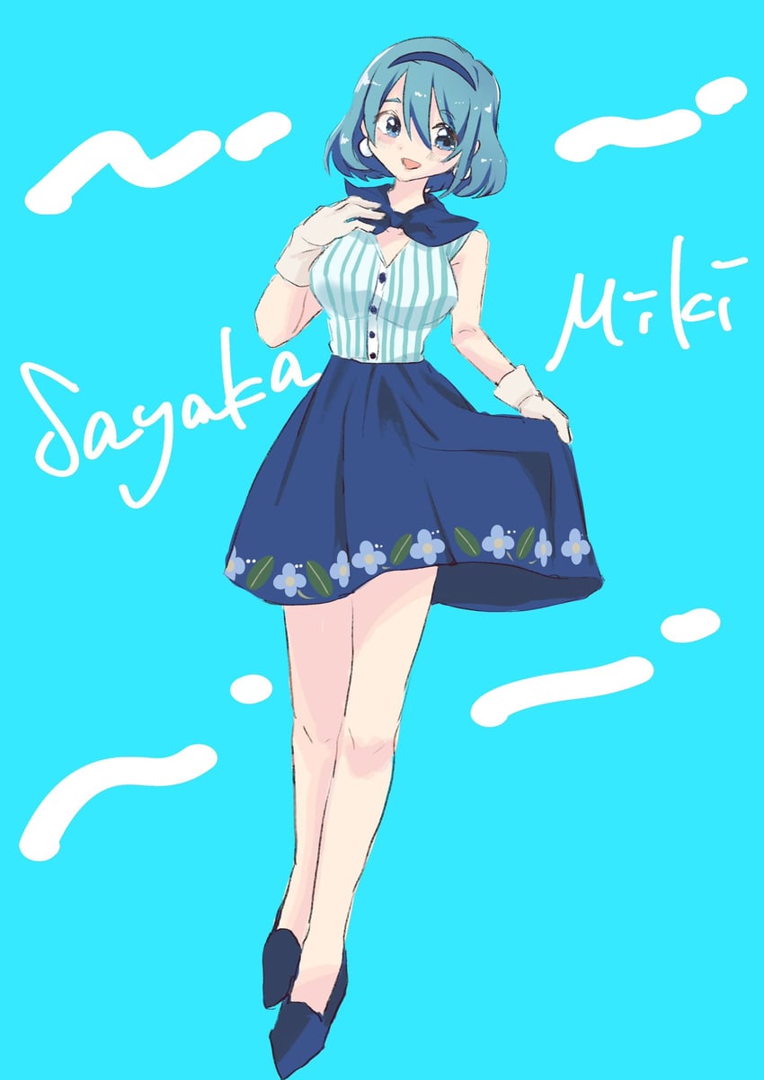 miki sayaka (mahou shoujo madoka magica) drawn by fast_carrot_38