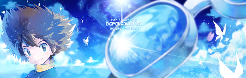 yagami taichi (digimon and 1 more) drawn by ninahachi