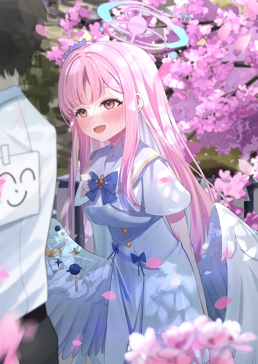 sensei, doodle sensei, and mika (blue archive) drawn by toriaki