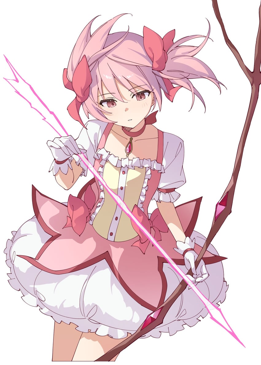 kaname madoka (mahou shoujo madoka magica) drawn by rakugaki_ningen