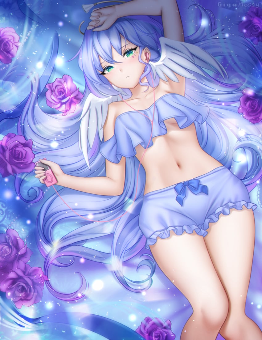 robin (honkai and 1 more) drawn by gigamessy