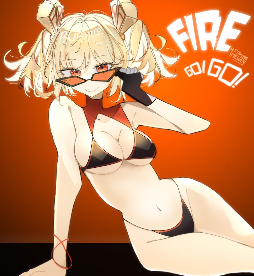 burnice white (zenless zone zero) drawn by yitsune_melody