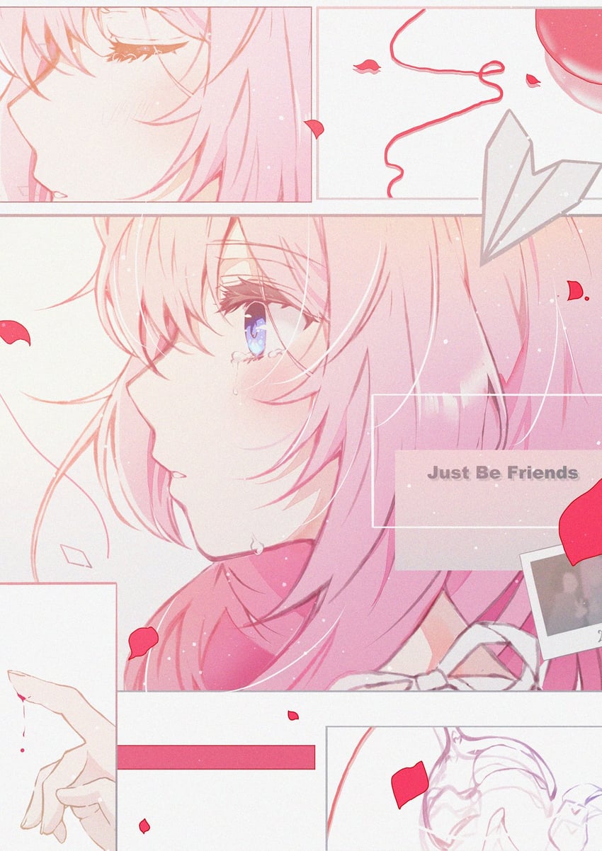 megurine luka (vocaloid and 1 more) drawn by namamake
