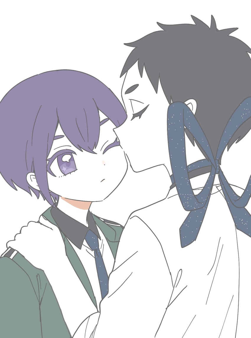 doujima mayumi and yubiwa sousaku (bishounen series) drawn by kumakuta18