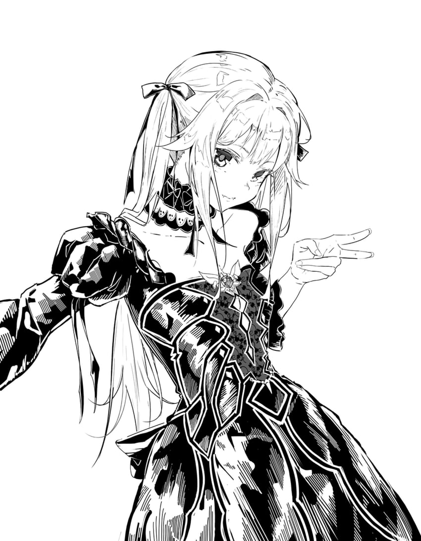 kagarino kirie (bishoujo mangekyou and 1 more) drawn by 1542_700