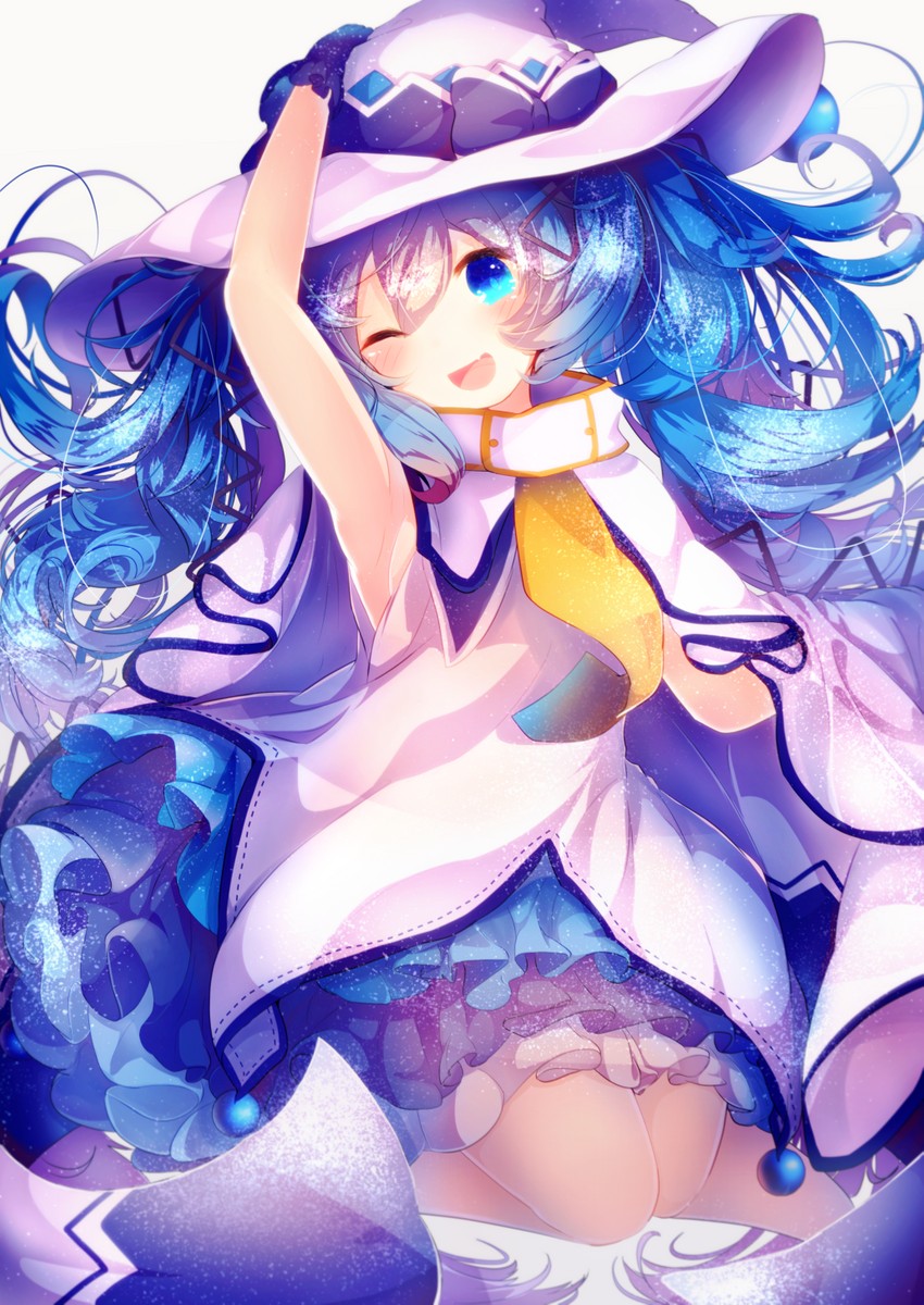 hatsune miku and yuki miku (vocaloid) drawn by fuyuzuki_gato