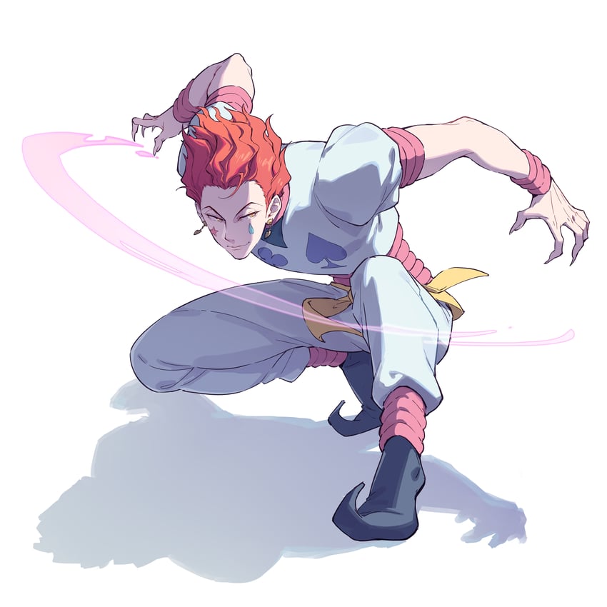 hisoka morow (hunter x hunter) drawn by gu_liang_dun_grain