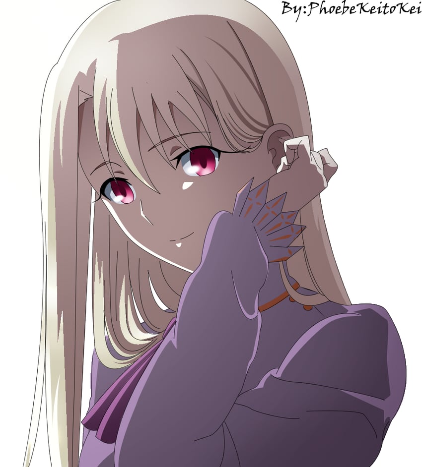 illyasviel von einzbern (fate and 1 more) drawn by phlower_luna