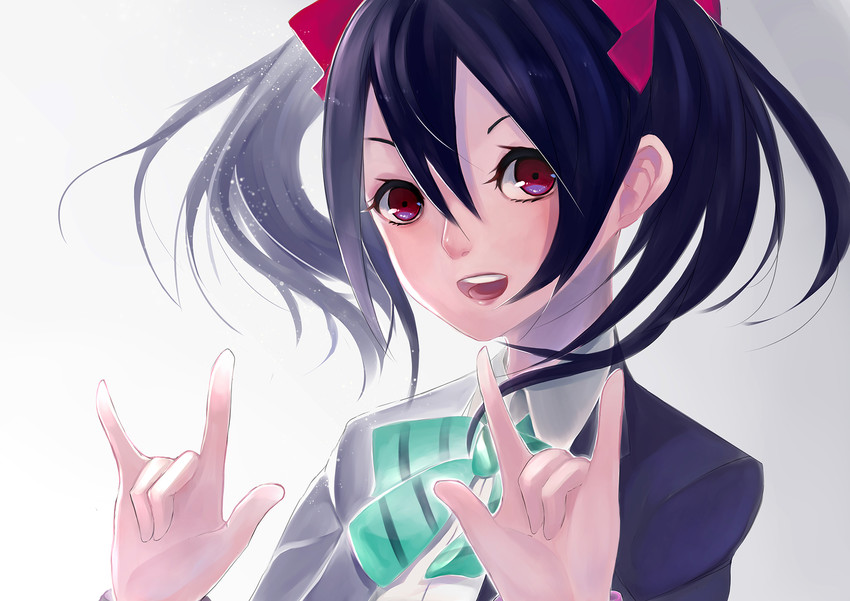 yazawa nico (love live! and 1 more) drawn by jun_project