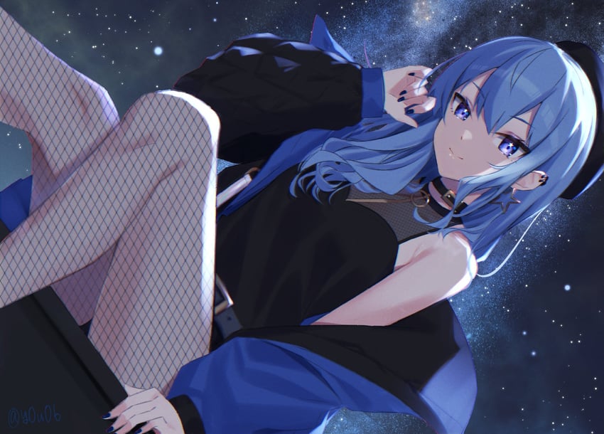 hoshimachi suisei (hololive) drawn by you06