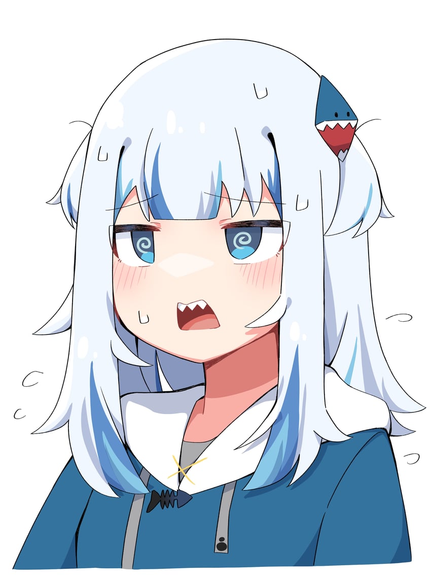 gawr gura (hololive and 1 more) drawn by skkazu1
