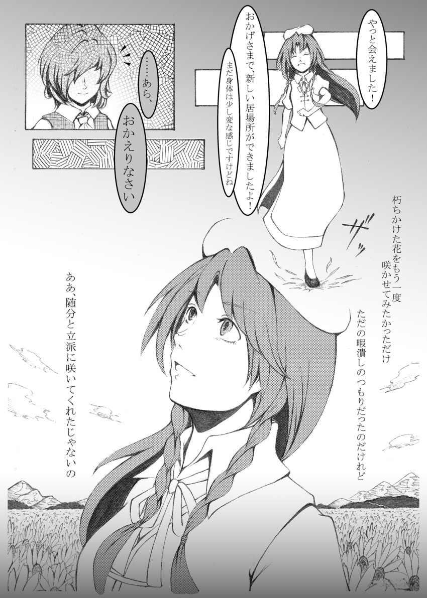 hong meiling and kazami yuuka (touhou) drawn by tommy_koh