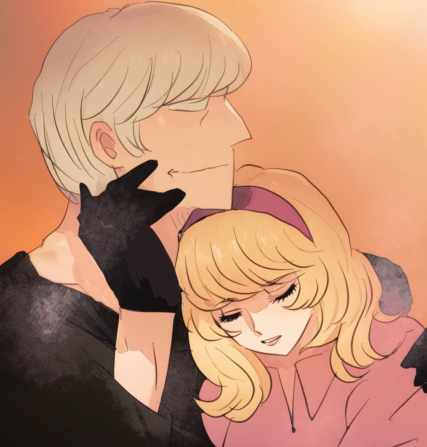 francoise arnoul and albert heinrich (cyborg 009) drawn by sariokisu