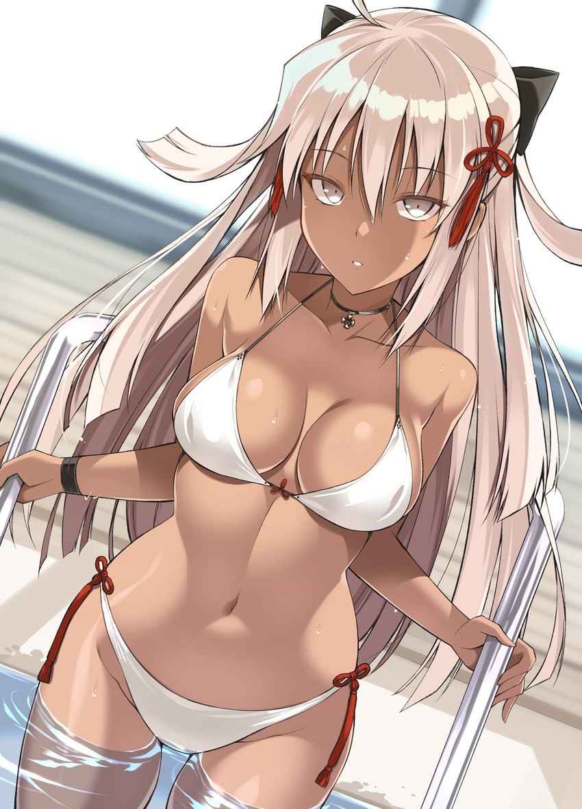 okita souji and okita souji alter (fate and 2 more) drawn by ohta_yuichi