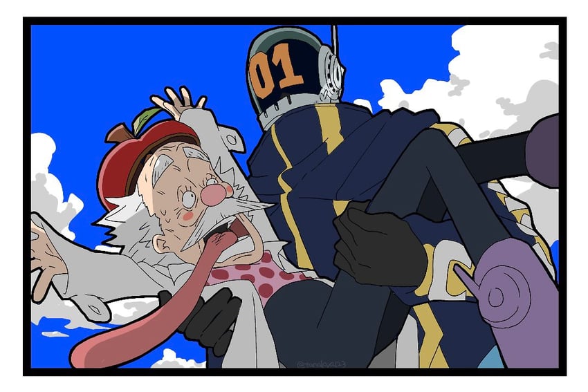 dr. vegapunk and vegapunk shaka (one piece) drawn by tanaka_(tanakya123)