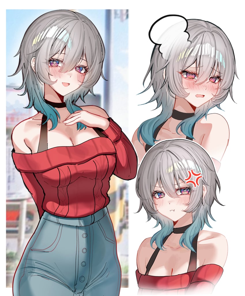 firefly (honkai and 1 more) drawn by devl_ga_aru
