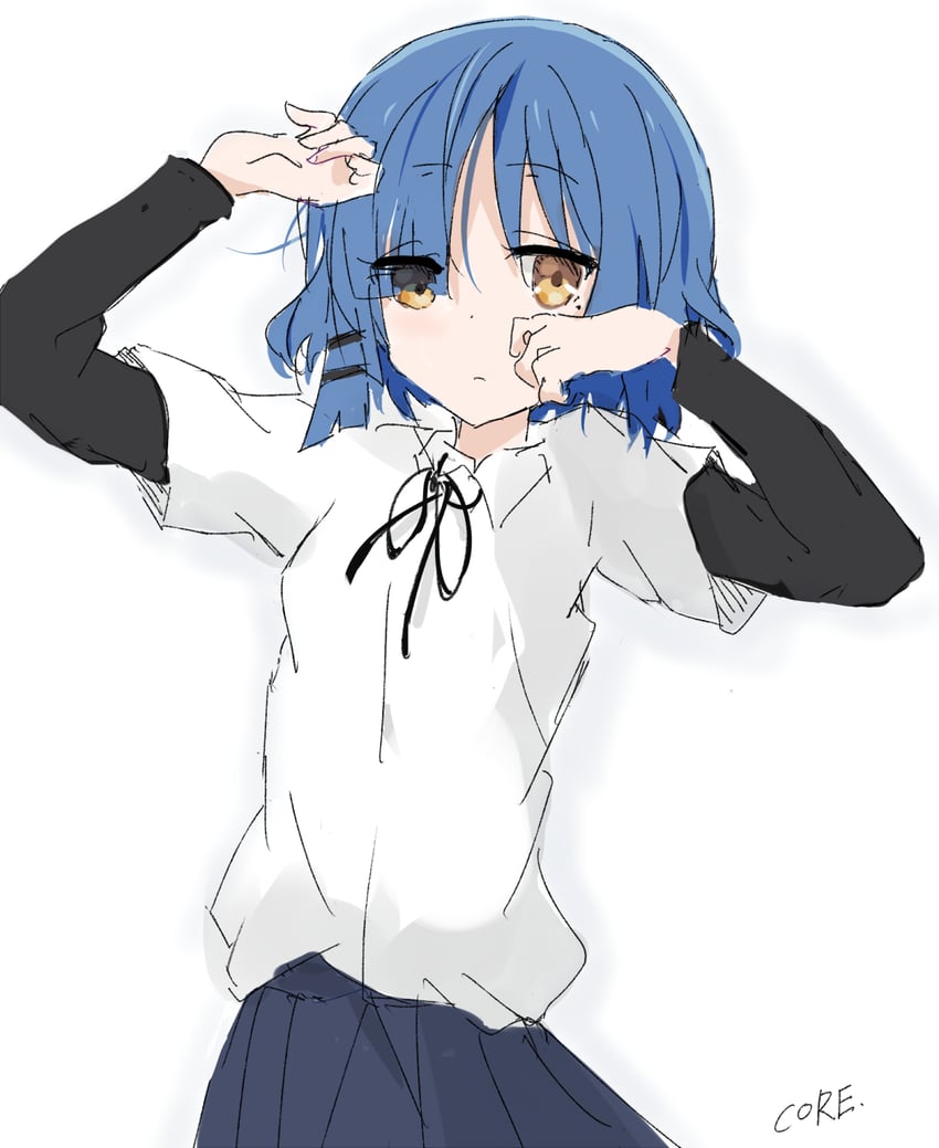 yamada ryo (bocchi the rock!) drawn by core_(mayomayo)