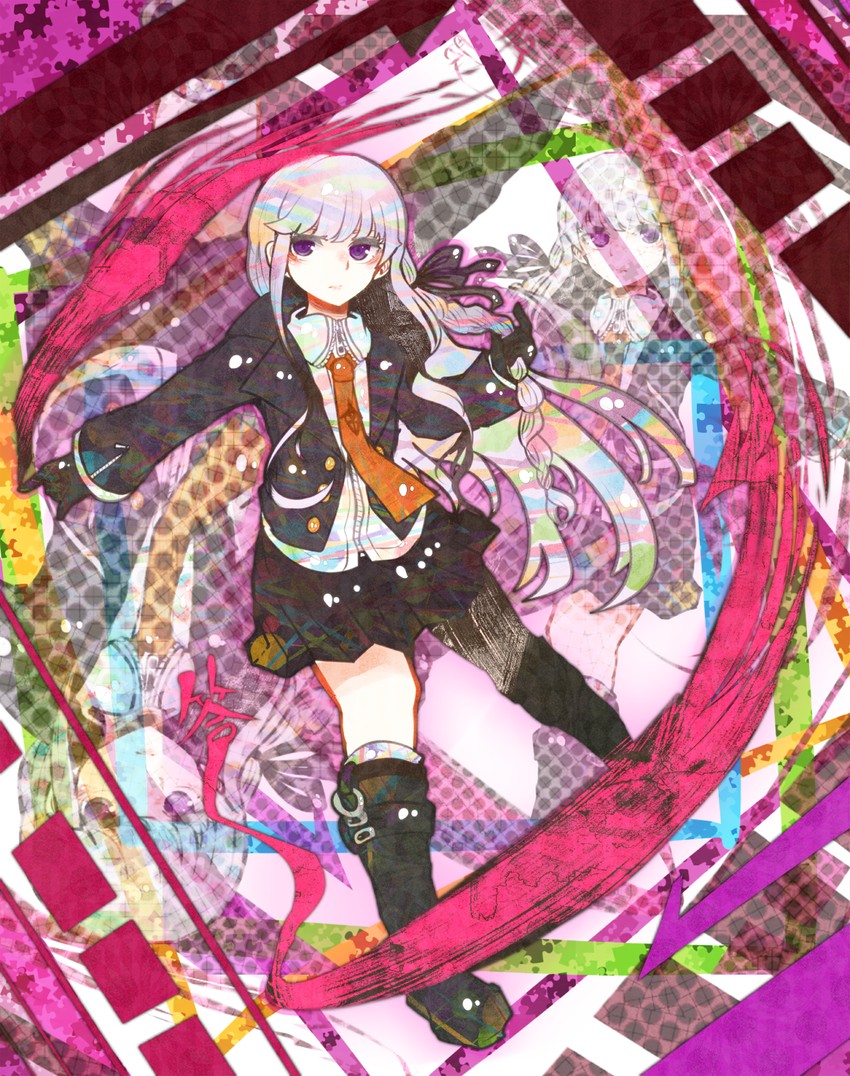 kirigiri kyoko (danganronpa and 1 more) drawn by itomugi-kun