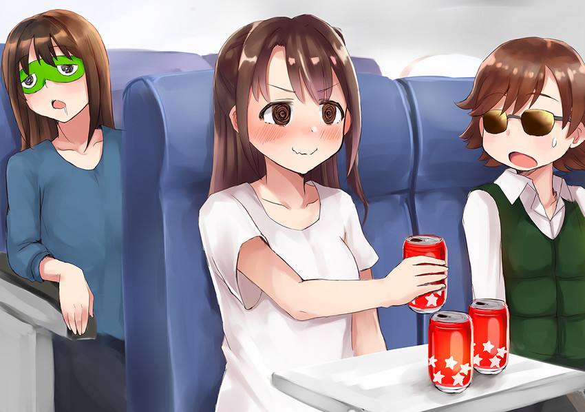 shibuya rin, shimamura uzuki, and honda mio (idolmaster and 1 more) drawn by sg_(esujii)