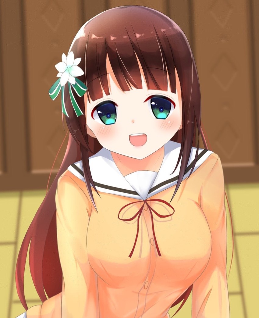 ujimatsu chiya (gochuumon wa usagi desu ka?) drawn by maru_usagi_(maruusagi22)