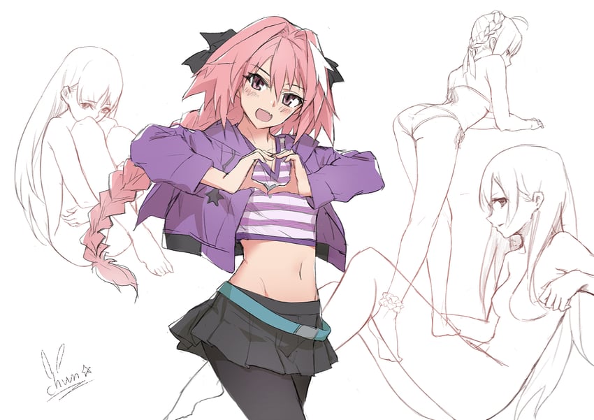 astolfo (fate and 1 more) drawn by shou_xian_wu