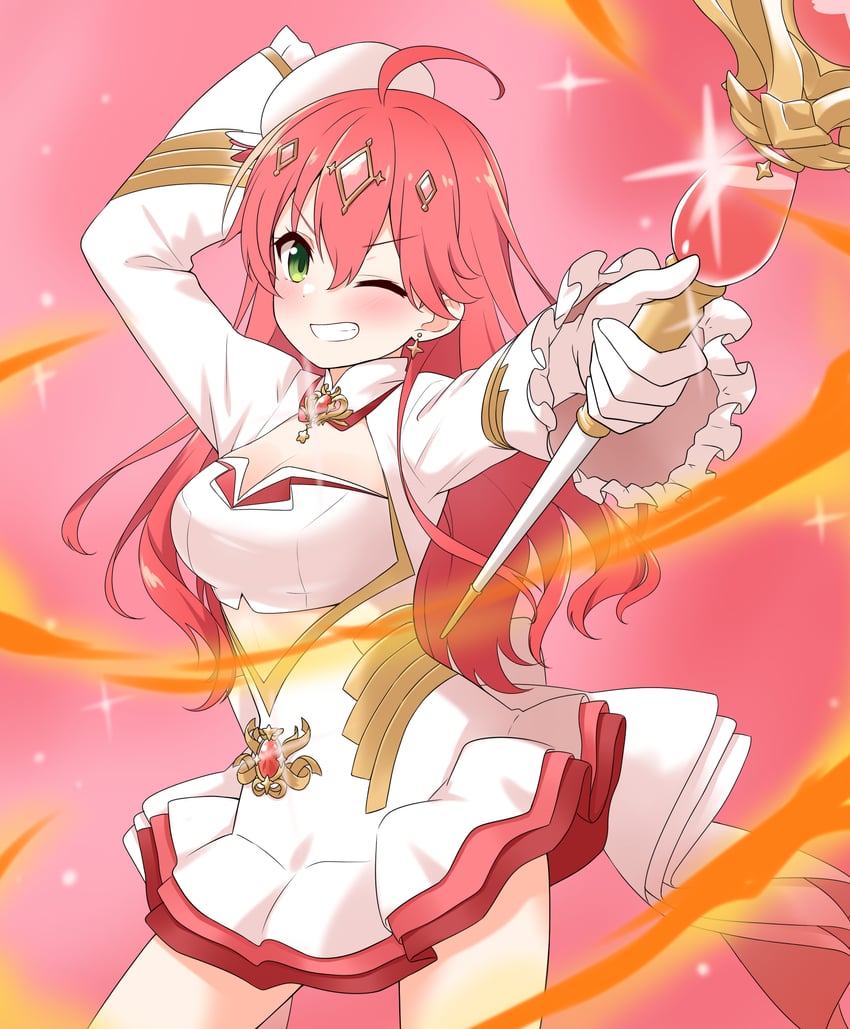 sakura miko (hololive and 1 more) drawn by felutiahime