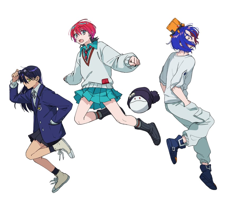 amate yuzuriha, haro, shuji ito, nyaan, and conch (gundam and 1 more) drawn by kuma20091