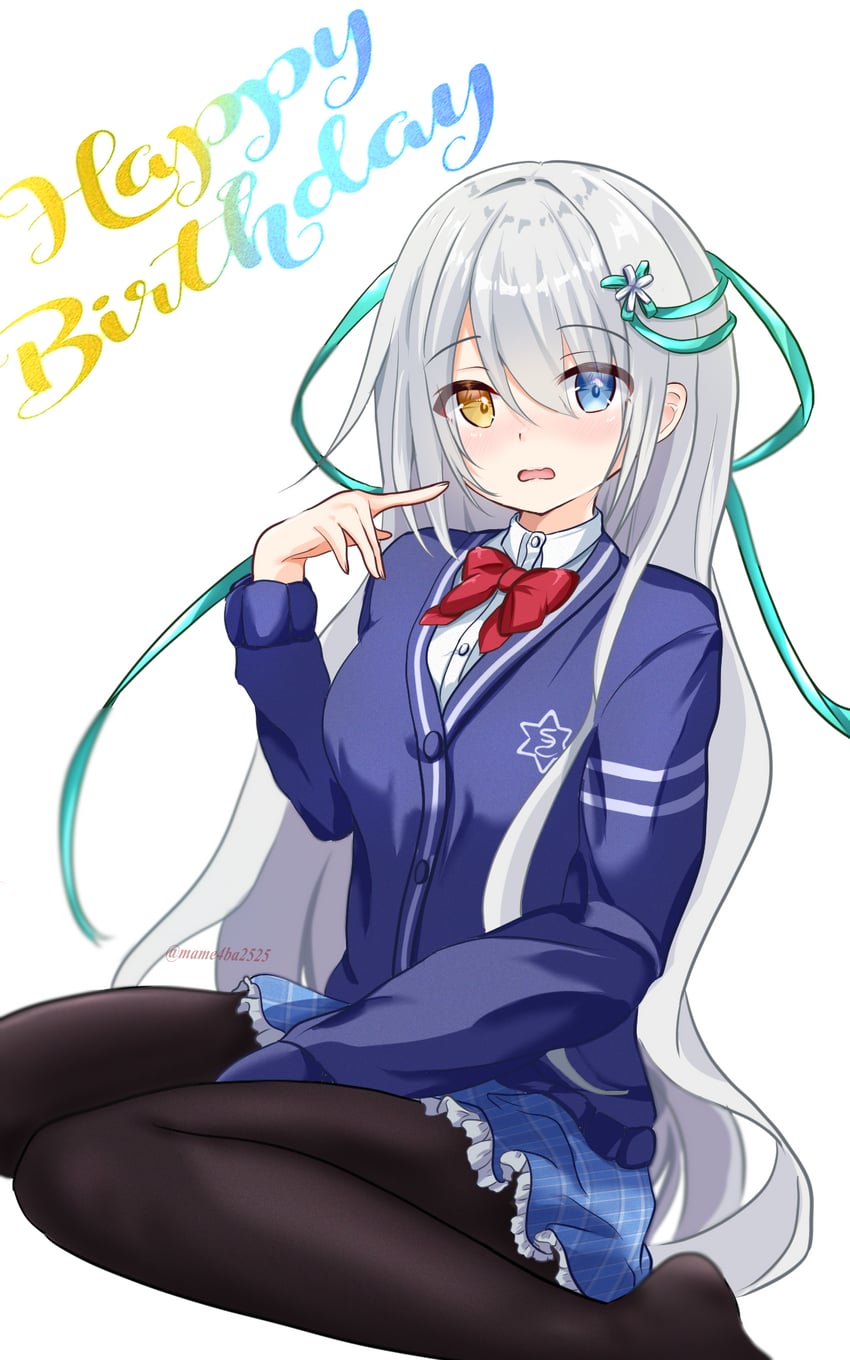 amanogawa saya (miagete goran yozora no hoshi wo) drawn by mame4ba2525