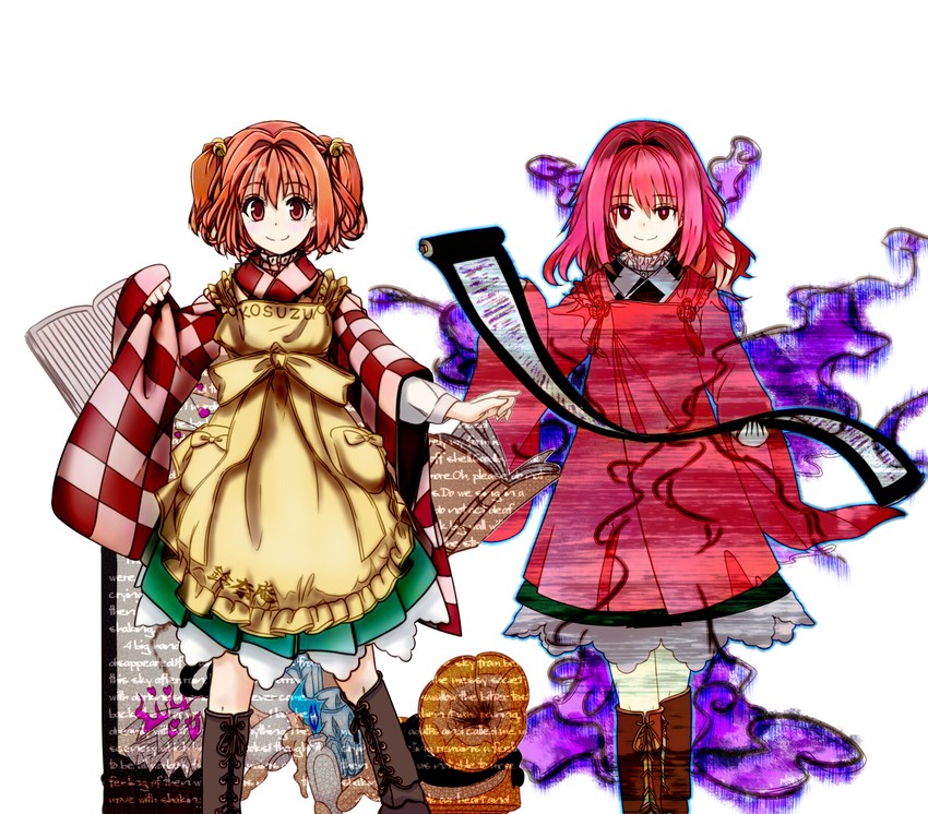 motoori kosuzu (touhou and 1 more) drawn by tk31