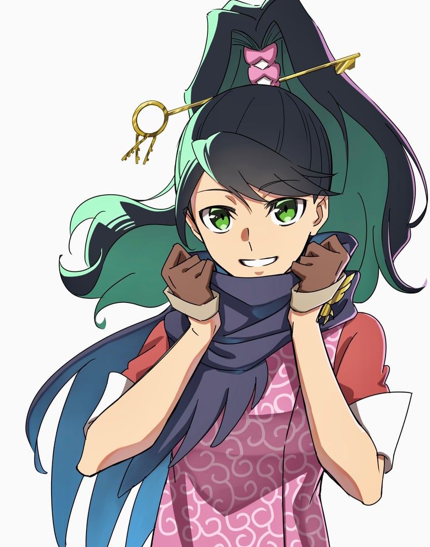 kay faraday (ace attorney and 1 more) drawn by hachi_kou