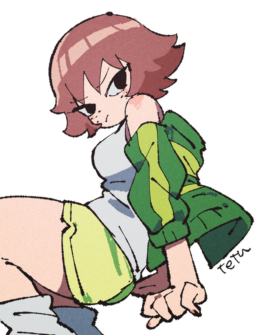 kim pine (scott pilgrim and 1 more) drawn by tetsu_(teppei)